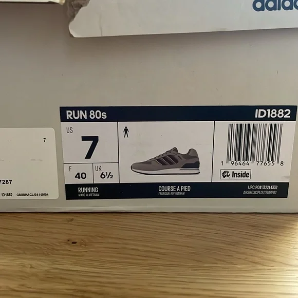 Adidas Run 80s US 7 - Picture 5 of 5